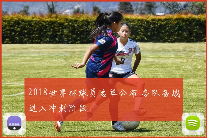2018世界杯球员名单公布 各队备战进入冲刺阶段