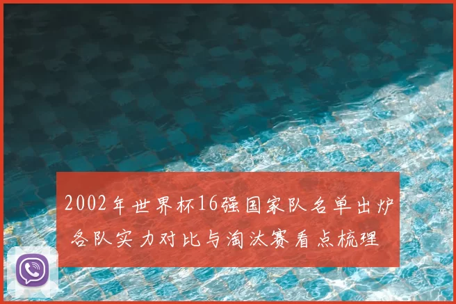 2002年世界杯16强国家队名单出炉 各队实力对比与淘汰赛看点梳理